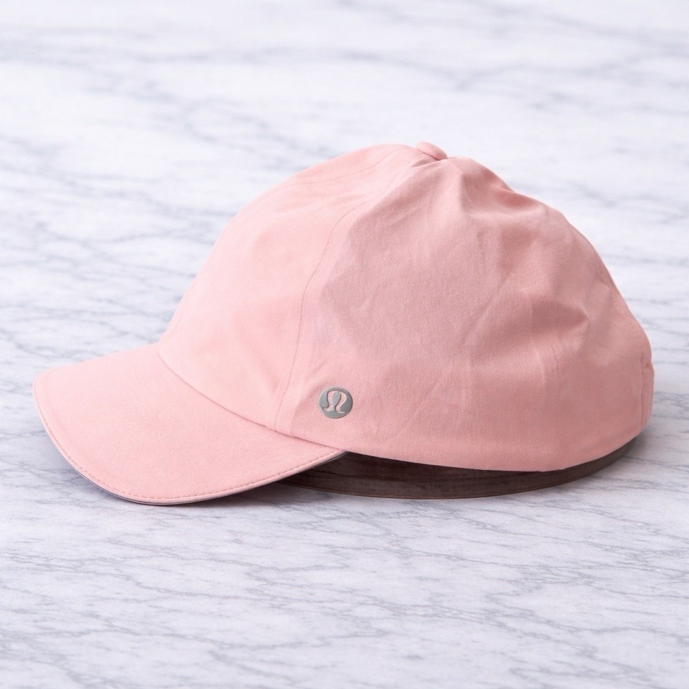 Lululemon Fast & Free Running Hat Womens Dew Pink NWOT